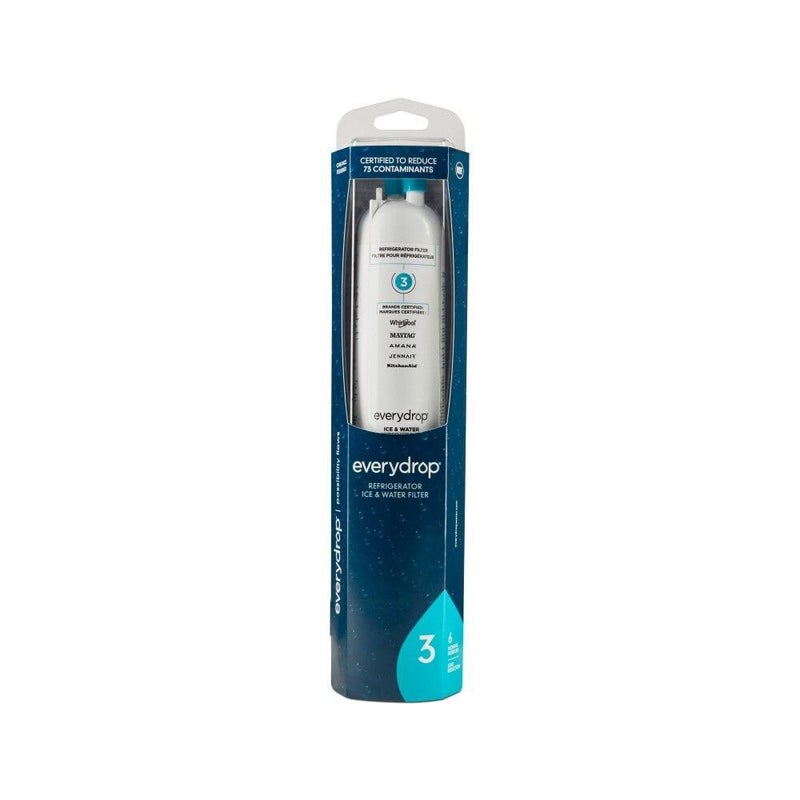EveryDrop by Whirlpool everydropÂ® by Whirlpool Ice and Water Refrigerator Filter 3, EDR3RXD1, Single-Pack - Image 1
